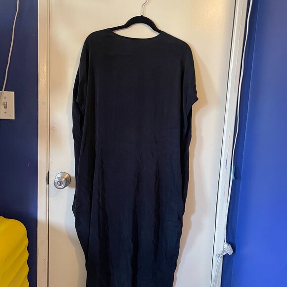 Universal Standard for J.Crew Black Column Dress - Picture 3 of 3